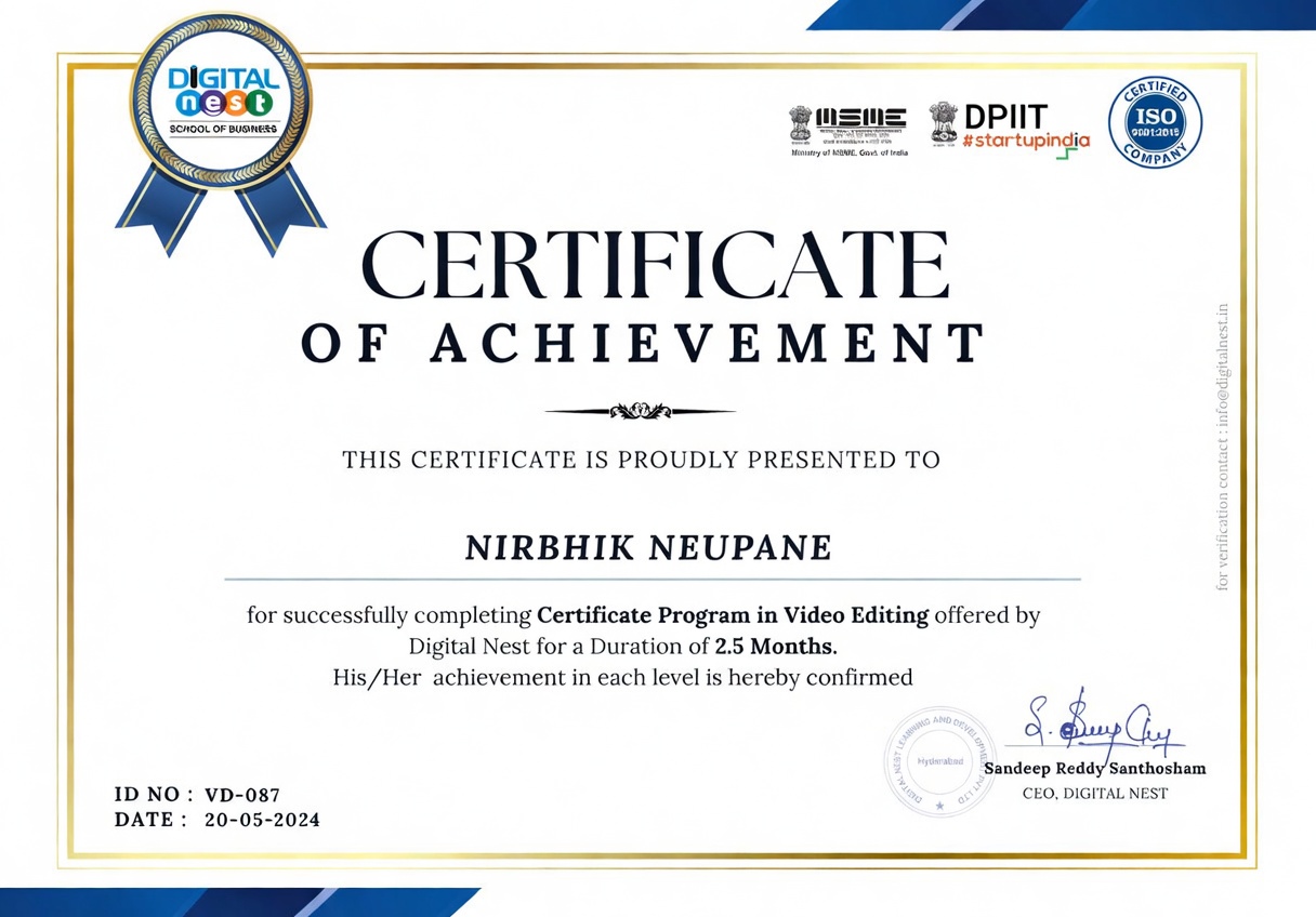 Certificate 6